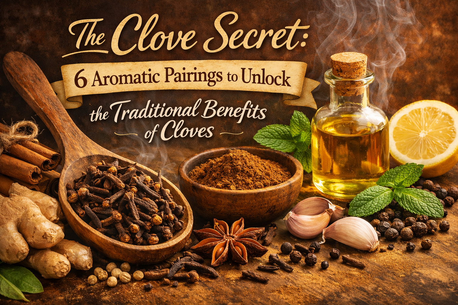 The Clove Secret: 6 Aromatic Pairings to Unlock the Traditional Benefits of Cloves