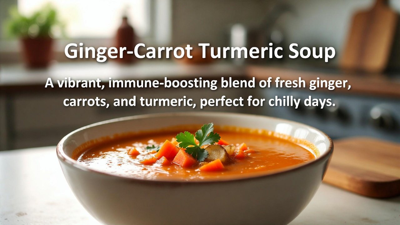 Detailed Recipe: Ginger-Carrot Turmeric Soup