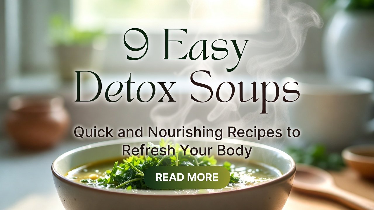 9 Easy Detox Soups to Gently Reset Your Body After the Holidays
