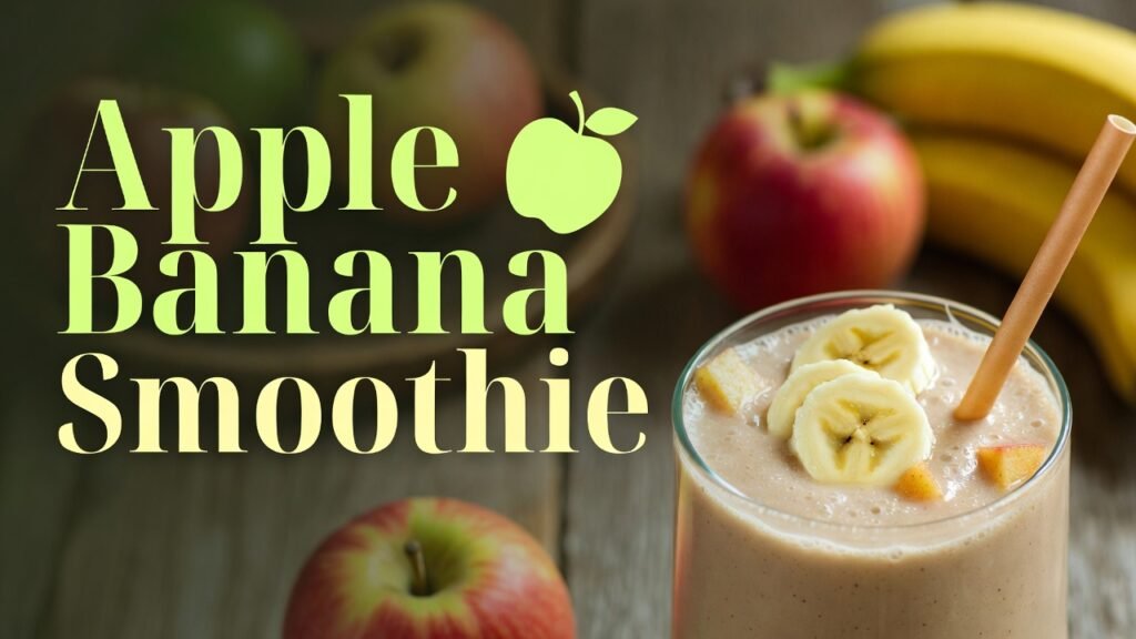 Apple Banana Smoothie