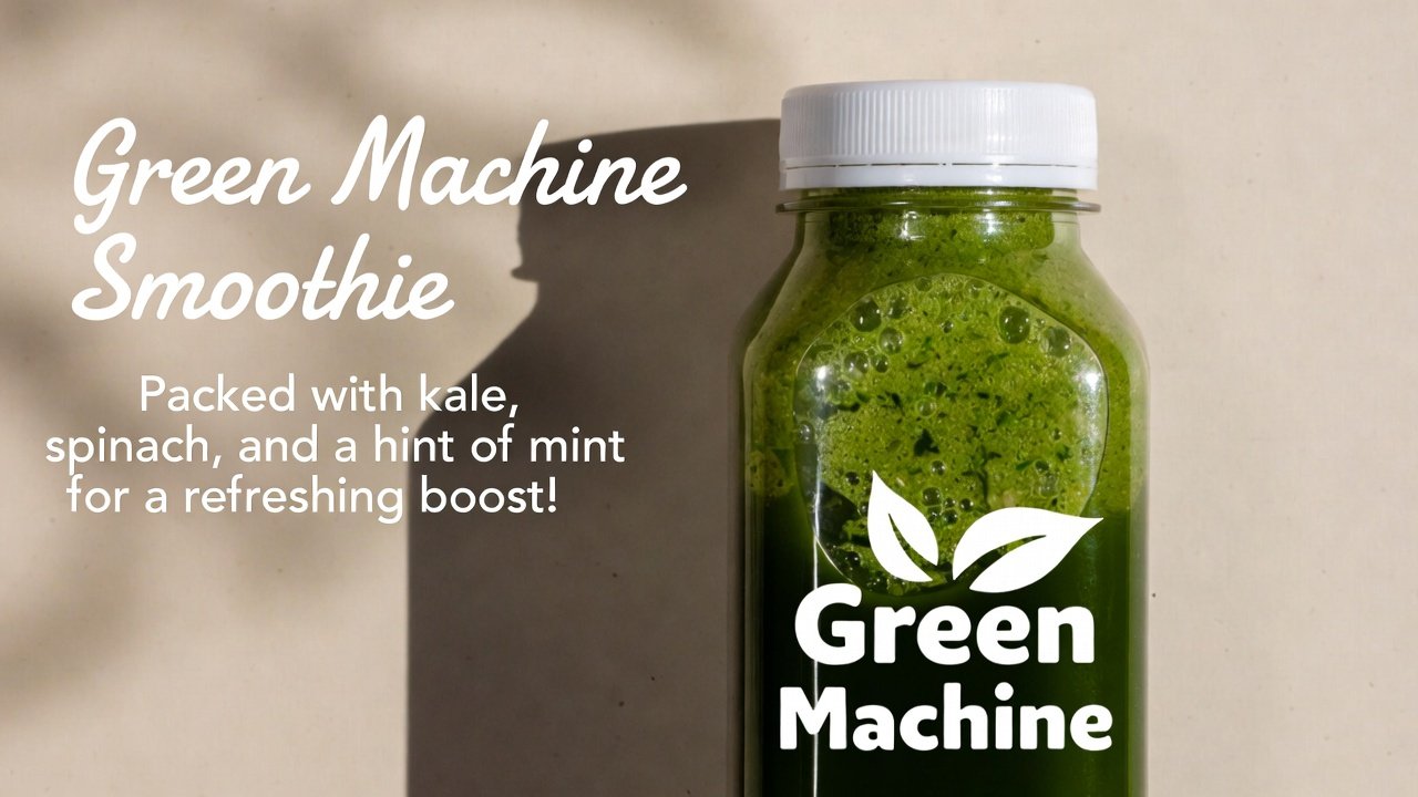 Green Machine Smoothie: Boost Energy with This Nutritious Blend