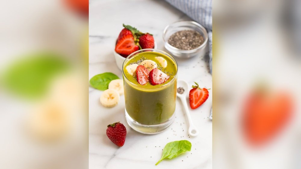 Strawberry Spinach Smoothie